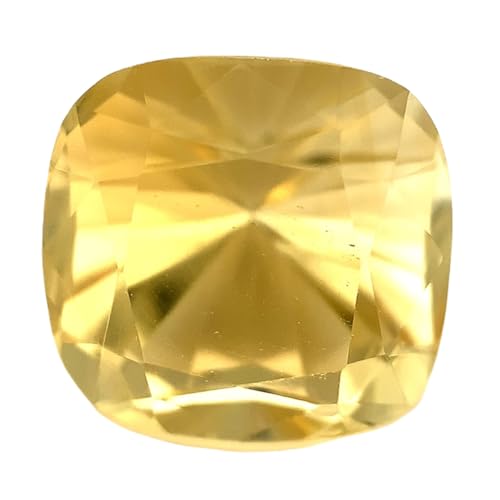 Citrine naturelle facettée pour créer votre pendentif personnalisé
