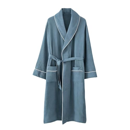 Camisón holgado de hombre contra el calor doméstico pijama ligero y suave
