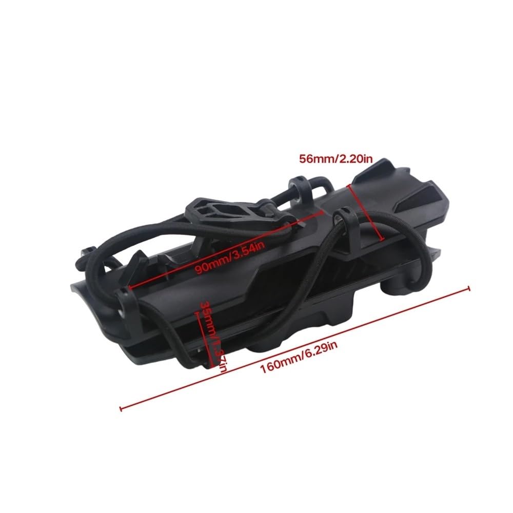 Portabotellas Motocicleta Jaula Universal para Botella De Agua para Motocicleta, Almohadilla Protectora 25 Mm, Portavasos Oculto Ajustable, Rotación 360°, Diseño Expandible