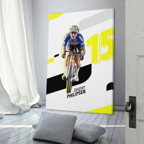 Cycliste Jasper Philipsen impression toile HD SECOLI déco murale - 3