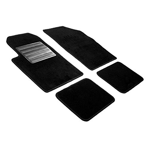MTM Bali Tapis de Voiture universels en Moquette, Noir