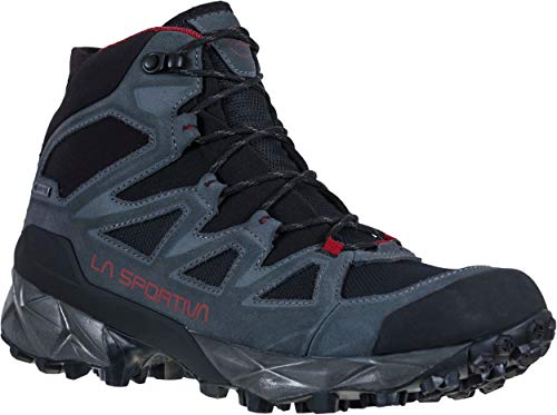 La Sportiva Saber GTX Hiking Boot - Men's Carbon/Chili 42.5
