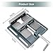 Milling Vise, 6 Inch Jaw Opening Drill Press Vise Heavy Duty Cast Iron Bench Top Woodworking Clamping Vice for Milling Shaping and Drilling Machine