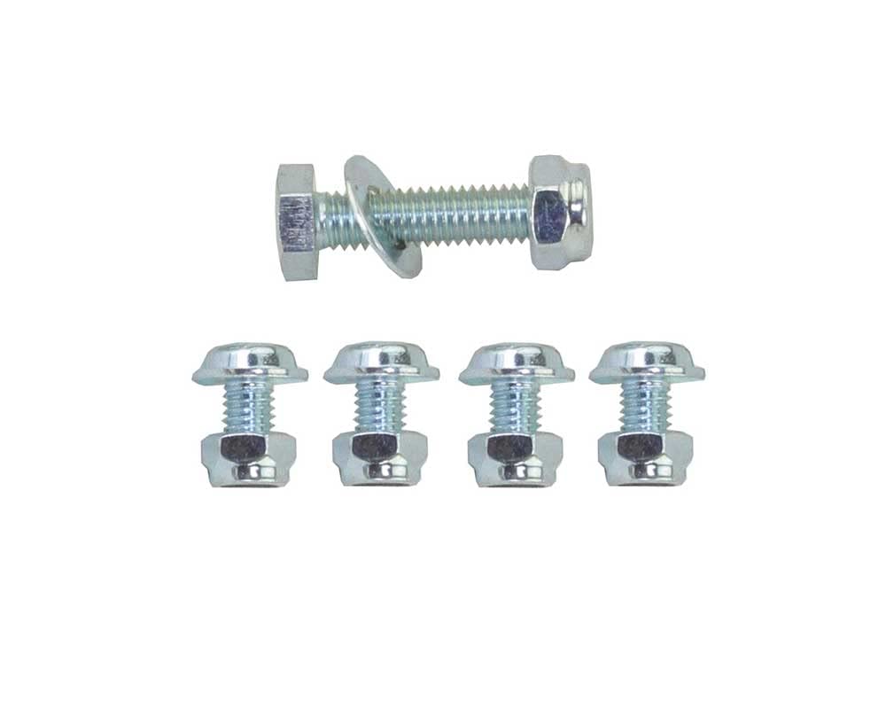 Bike Part Bolt/Nut Fender Set-of/5 Chrome.