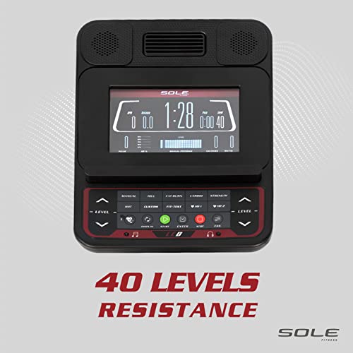 Sole Lcb Light Commercial Upright Bike With 40 Resistance Levels And Bluetooth #TOP4
