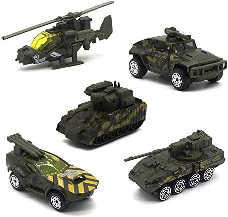 VANTIYAUS Excavator Toy Set(5 PCS) Pumper Fire Truck Toys, Armored Vehicle Toy,Push Car Toys for Boys Birthday Gift,Vehicle Gift Set