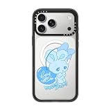 CASETiFY インパクト iPhone 17 Pro Max ケース [MagSafe対応/薄型 軽量/耐衝撃] - Feelin' Blue? - クリア ブラック