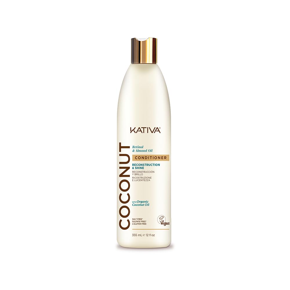 Kativa Coconut Conditioner Reconstruction and Shine 355mL