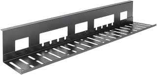ACT Kabelkanal Schreibtisch 80 cm, Inkl. Zubehör, Kabel Organizer, AC8381