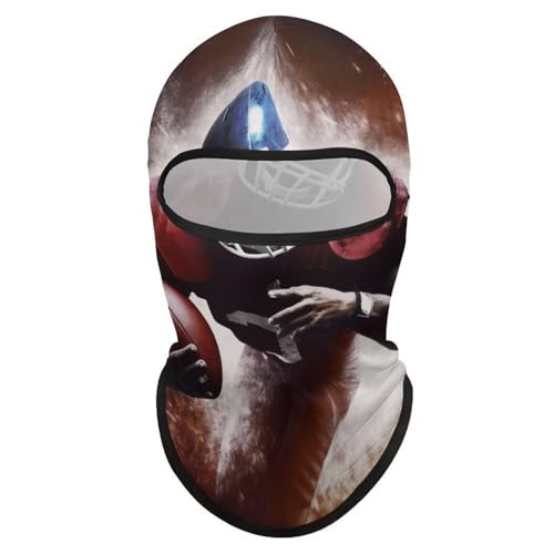 Balaclava de fútbol americano para hombre y mujer, máscara facial de protección solar, transpirable, cubre todo el cráneo para senderismo, ciclismo, running y conducción miniatura 7