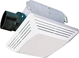 Air King ASLC70 Advantage Exhaust Bath Fan with 70-CFM and 4.0-Sones for 100-watt Incandescent Bulbs, White Finish