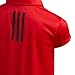 adidas Golf Girls Performance Polo Shirt, Red, Large