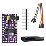 【Ultra Faible Bruit Stable】 Le module de contrôleur LDO intégré à faible bruit et l'audio numérique garantissent un niveau de bruit de fond minimal. La prise stéréo est fermement soudée au circuit imprimé.