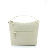 e7240 touch  Borbonese Damen Hobo Bag schultertasche, Elfenbein (CREAM E72), 30x31x12 cm