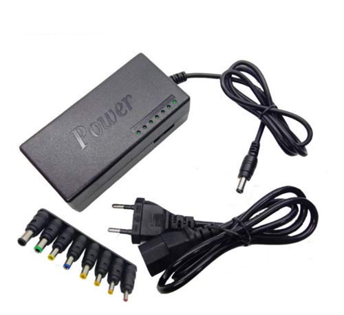 YOUBO Cargador Universal PORTATIL Notebook 96W Transformador 8 Clavijas PC Ordenador