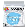 Tassimo Milk Creamer Pods (Case of 5, Total 80 pods, 80 servings)