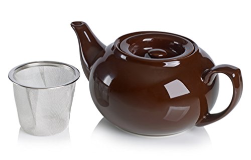 Adagio Teas PersonaliTea Ceramic Teapot with Infuser Basket, 24-Ounce