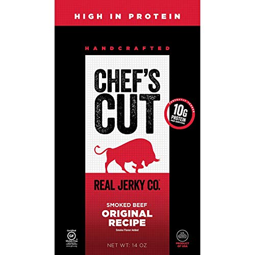 Chef s Cut Real Smoked Beef Original Recipe Jerky, 14 Ounce