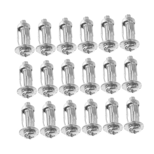 Artibetter 20piezas Tuerca De Pétalo Para Metal Insertos Roscados Huecos Fijación Para Matrícula De Coche Pared y Camión De Tornillos De Expansión Para Ensamblaje
