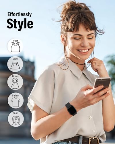 Image of Stretchy Band Compatible with Apple Watch Bands 40mm 38mm 41mm 42mm 44mm 45mm 46mm 49mm Women Men,Strong Magnetic Clasp Elastic Sport Strap for iWatch Series 11 10 9 8 7 6 5 4 3 2 1 Ultra SE /Blue Gray