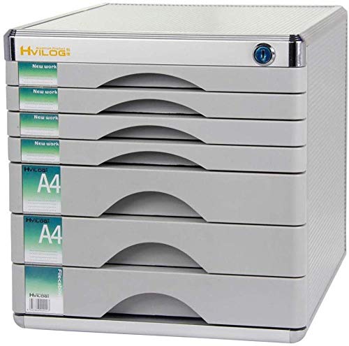 Armoire de fichiers en alliage d'aluminium robuste avec porte-magazine intégré