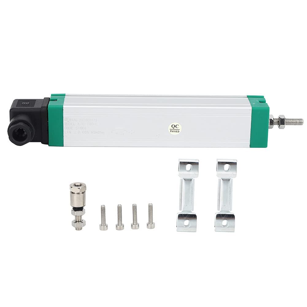 Capteur Déplacement Potentiomètre Linéaire Acier Inoxydable Position Machine Injection Règle Électronique KTC-100