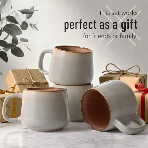 Ava Nord Stoneware Mugs 12 oz