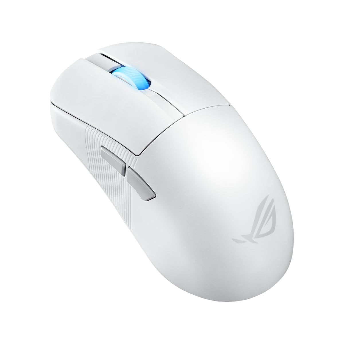 ASUS ROG Harpe Ace Mini Wireless Gaming Mouse, 49g Lightweight, AimPoint Pro 42K Optical Sensor, Optical Micro Switches, ROG Polling Rate Booster, Esports and FPS, Small, Medium, Lunar White