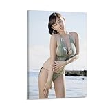 杉原あんり Anri Sugihara ポスター 壁掛けキャンバスアート｜モダンアート 寝室・リビング・学生寮用｜フレームあり・なし選択可能,あらゆる場所にフィットする複数のサイズをご用意.