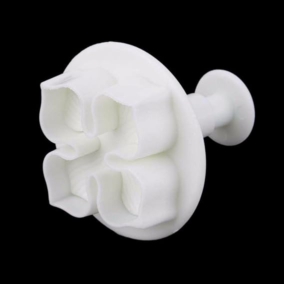 3pcs/Set Silicone Fondant Cake Plunger Cutter Sugarcraft Hydrangea Shape Decorating Mold DIY Tools