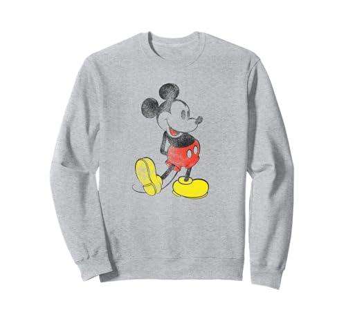 Sweatshirt Disney Mickey Mouse vintage idéal pour vos weekends cocooning