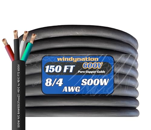 WindyNation 8 gauge extension cord