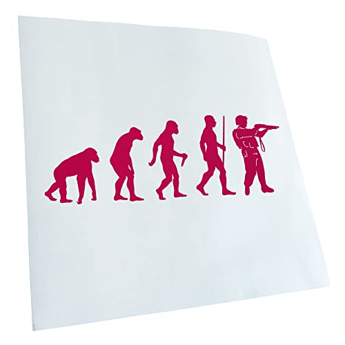 Kiwistar - Autocollant - SEK SWAT - Évolution de l'armée - pink - G24 - Pour voitures, vélos, véhicules, motos, cyclomoteurs, tuning, vitres arrière