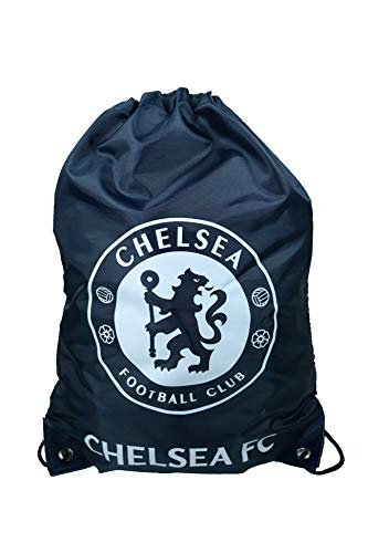 Rhinoxgroup Compatible con bolsa de fútbol con licencia oficial de Chelsea 03, Negro -, Cordón