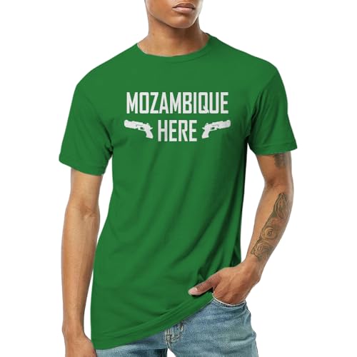 Indica Plateau Mozambique Here Irish Green 3XL Unisex T-Shirt