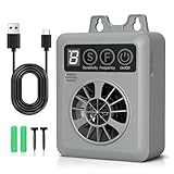 Anti Barking Device for Dogs, 50FT Rechargeable Ultrasonic Dog Bark Control Devices with 4 Modes Stop Neighbors Dogs Barking Waterproof Bark Deterrent Box, Dog Barking Silencer Safe for Outdoor Indoor