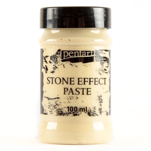 Pentart Pasta Efecto Piedra Arenisca 100 ml, 1, tamaño único