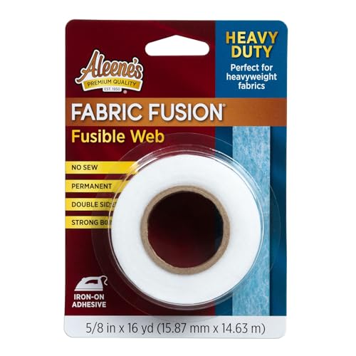 Cinta fusible permanente resistente a lavados Aleene's adhesivo textil 16yd
