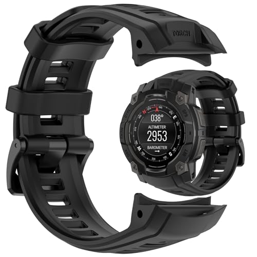 Bracelet Garmin Instinct 3 45mm anti-irritation en silicone