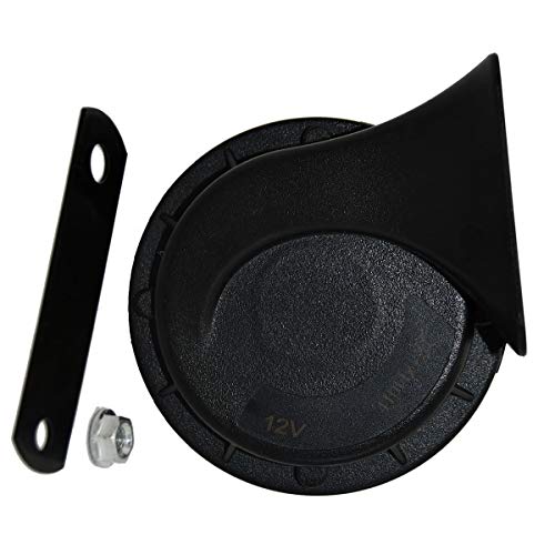 Super Repairman Dl168-A 410Hz Loud One Car Hron 12 Volt High Tone Horn Electric Horn For Golf Truck Car Motorcycle Etc. (Black High) #TOP1