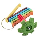 HAPINARY 2stücke Spulenreinigungsbürste Für Klimaanlagen-kühlerspulen Spulenreiniger Lamellenkammglätter Reinigung Und Reparatur Von Klimaanlagen Klimaanlagenwerkzeuge Spulenkamm