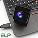 ELP 1080P 120fps USB Fisheye Camera for Computer 11.6MP Webcam High Speed PC Camera Wide Angle Web Camera for Desktop Computer Industrial USB Security Camera Mini Lightburn Camera for Raspberry Pi