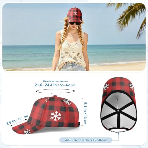 Gorra de béisbol con estampado completo que soluciona el ajuste diario cómodo 3
