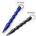 Bulex Self Defense Keychain - 2 Pack Aluminum Anti-Wolf Defense Key Ring Weapons for Women
