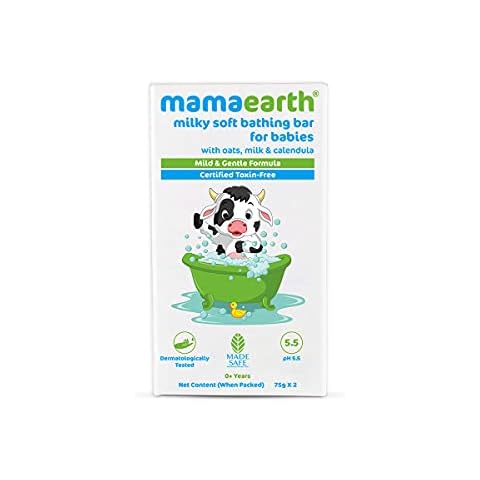 MAMAEARTH Milky Soft Baby Soap Cover