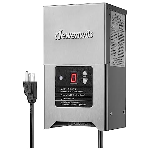 DEWENWILS 300W Low Voltage Transformer Cover