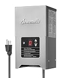  DEWENWILS 300W Low Voltage Landscape Transformer with Photocell Sensor & Timer, 120V AC to 12V/15V AC, Stainless Steel Shield, Outdoor Waterproof Transformer for LED Lighting, Spotlight, ETL Listed