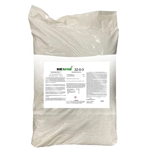 Lesco Basic Nutrition Fertilizer Stabilized Nitrogen 32-0-3 25% U-Plus 50 lb.