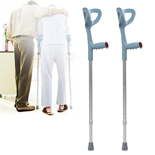 Kule przedramienia, regulowane aluminium, ergonomiczne wsparcie dla dorosłych, idealna pomoc w poruszaniu się do codziennego użytku i regeneracji