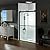 WOODBRIDGE Frameless Shower Doors 56-60" Width x 76" Height with 3/8"(10mm) Clear Tempered Glass, 2 Ways Opening & Double Sliding in Matte Black Finish